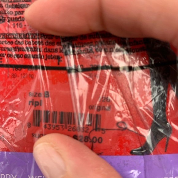 NWT Spanx size B 115-150 Pounds Tight End Tights Body Shaping Shapewear Purple - Picture 4 of 5